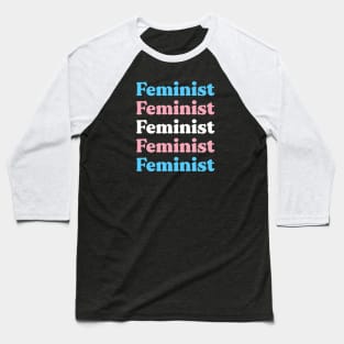 Transgender Feminist Baseball T-Shirt